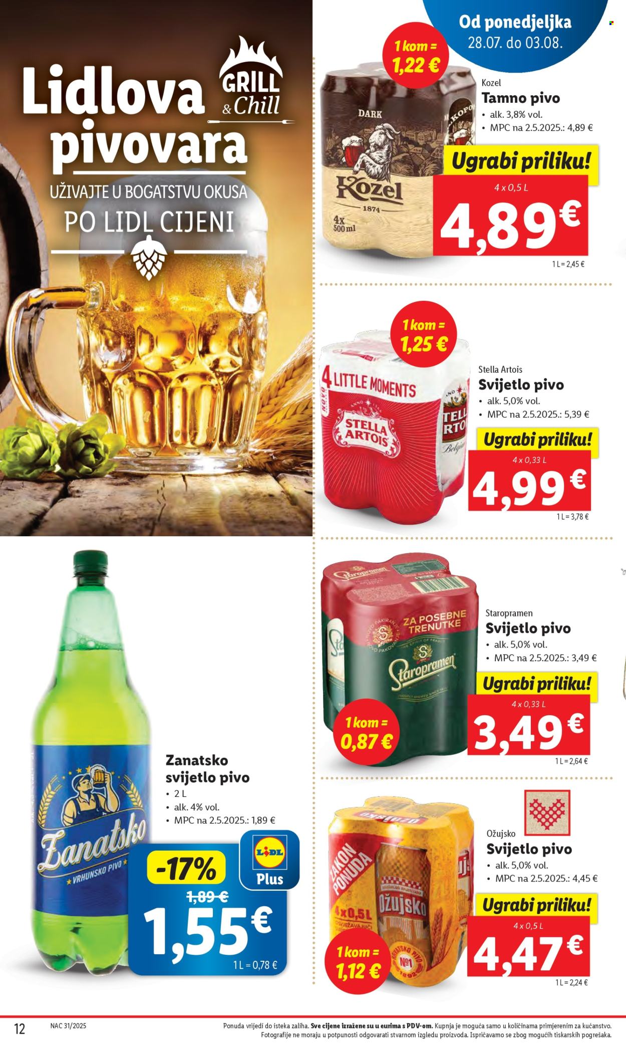 Lidl katalog - 28.07.2025. - 03.08.2025. Stranica 12