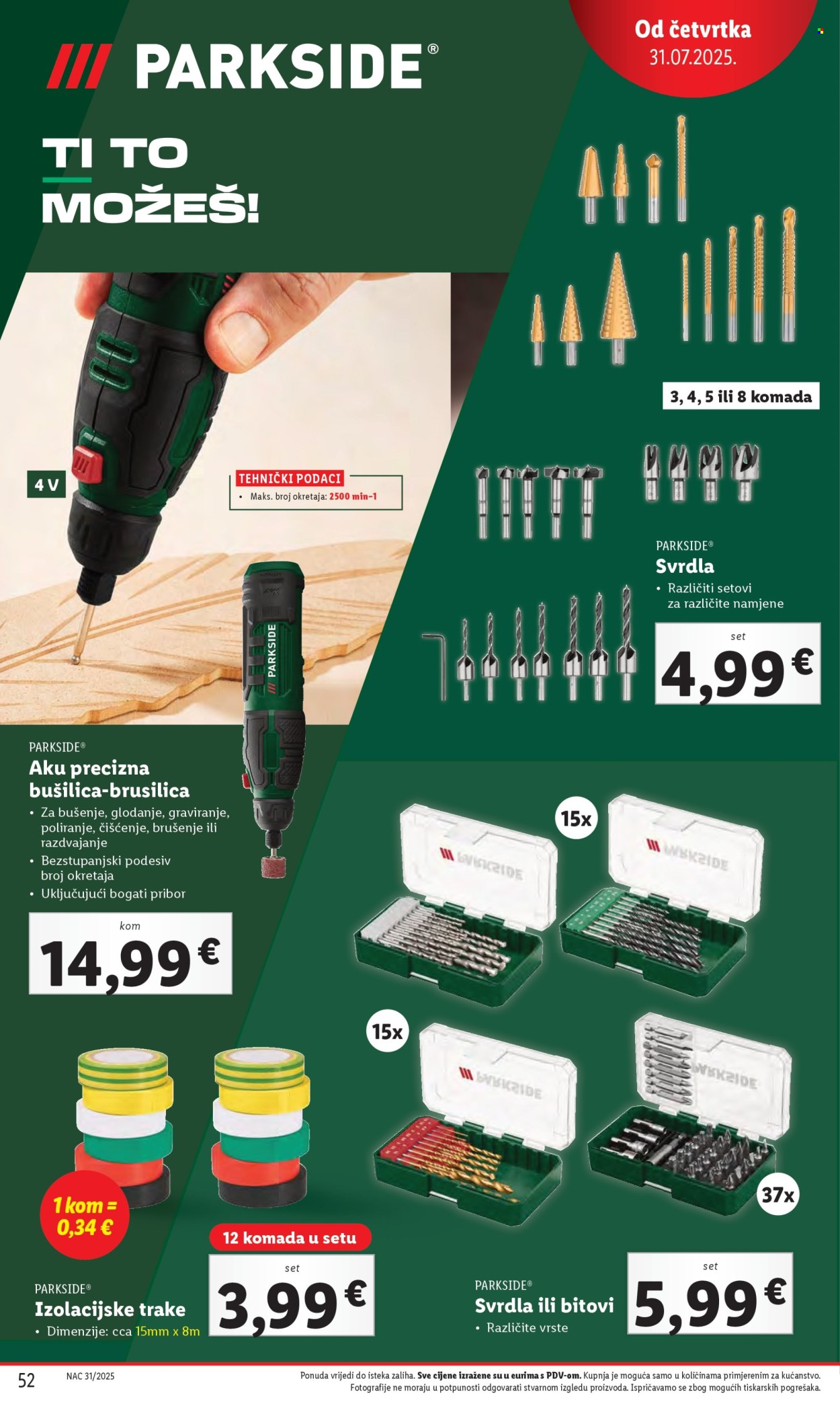 Lidl katalog - 28.07.2025. - 03.08.2025. Stranica 52