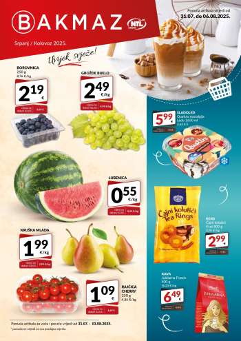 Bakmaz katalog - 31.07.2025. - 06.08.2025.
