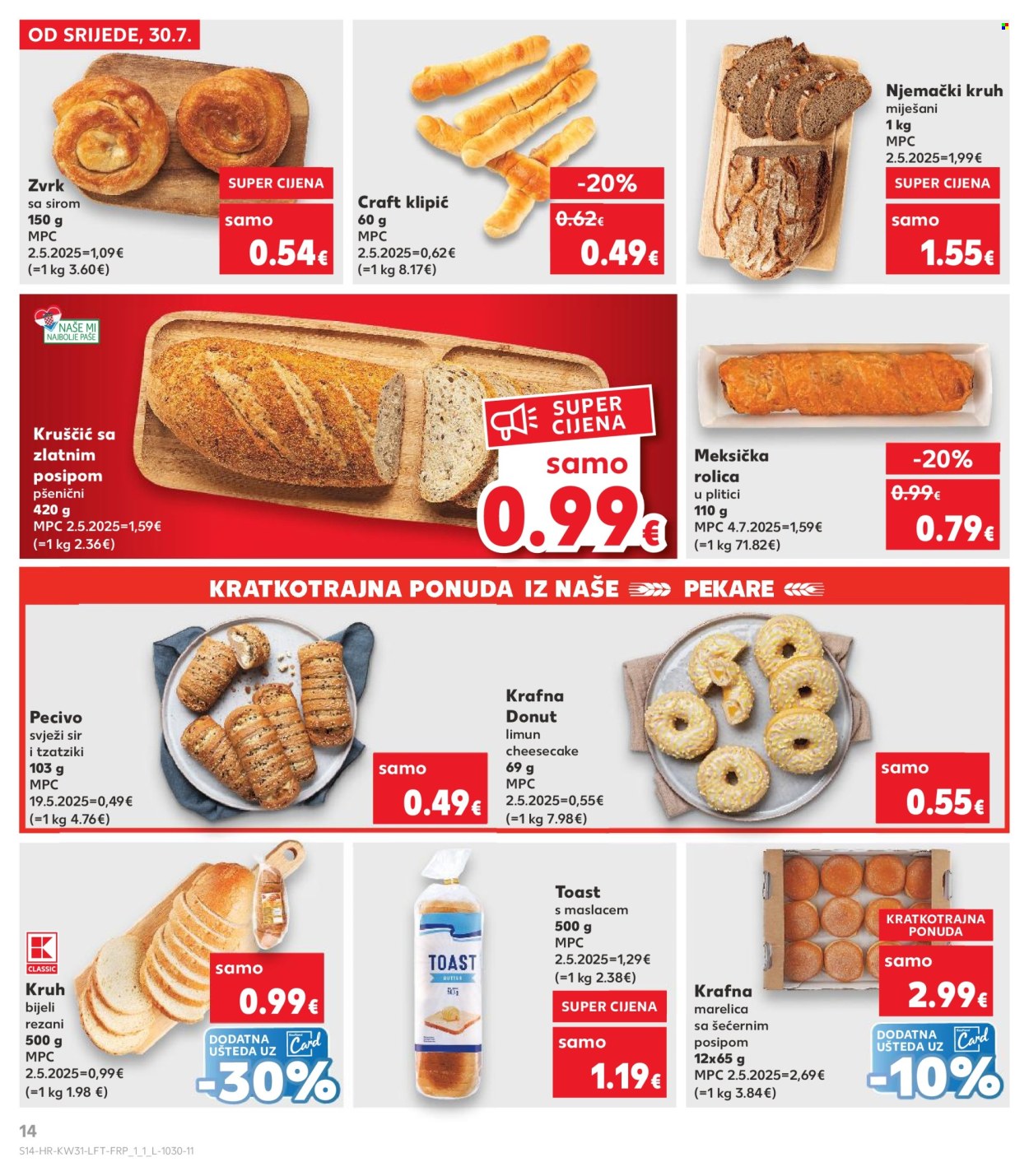Kaufland katalog - 30.07.2025. - 05.08.2025. Stranica 14