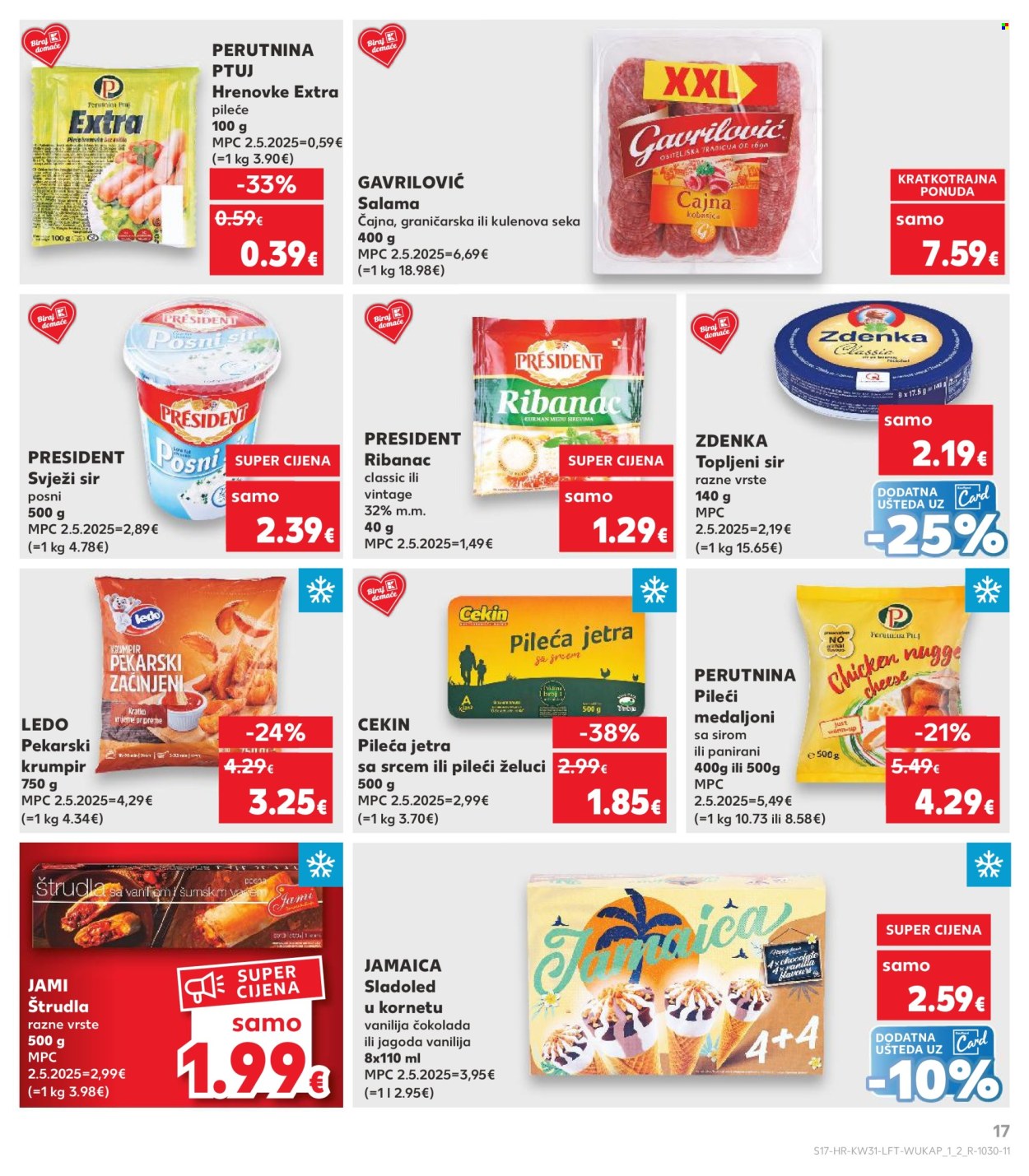 Kaufland katalog - 30.07.2025. - 05.08.2025. Stranica 17