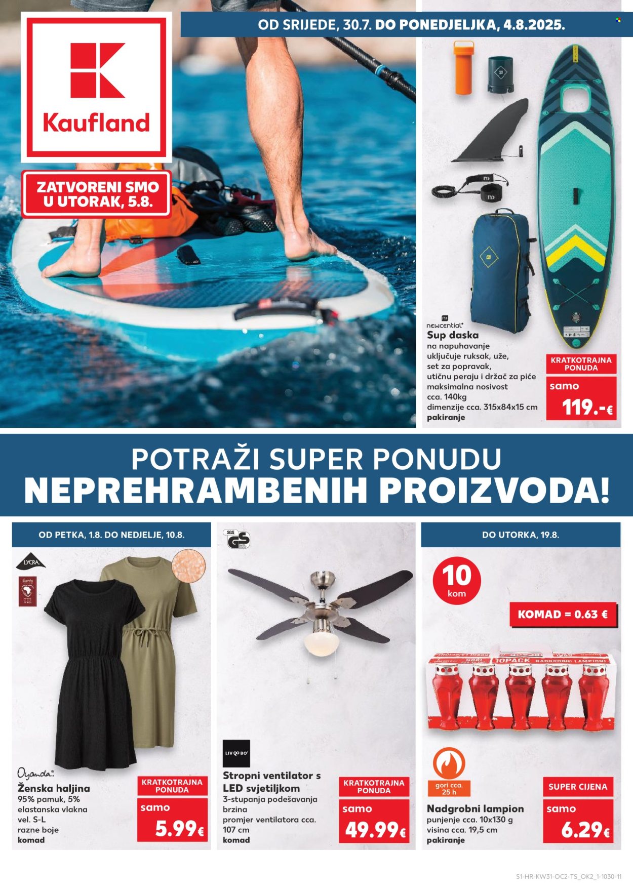 Kaufland katalog - 30.07.2025. - 05.08.2025. Stranica 1