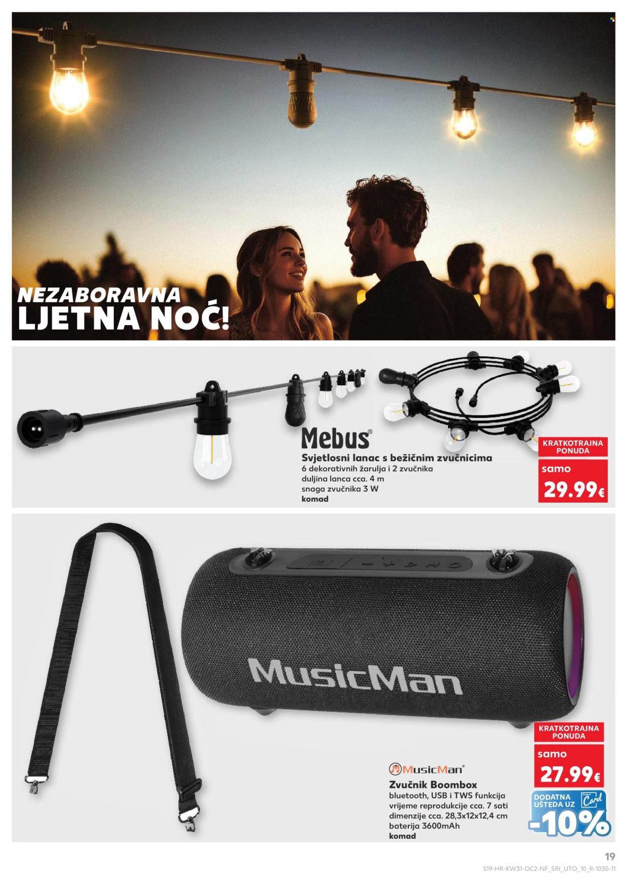 Kaufland katalog - 30.07.2025. - 05.08.2025. Stranica 19