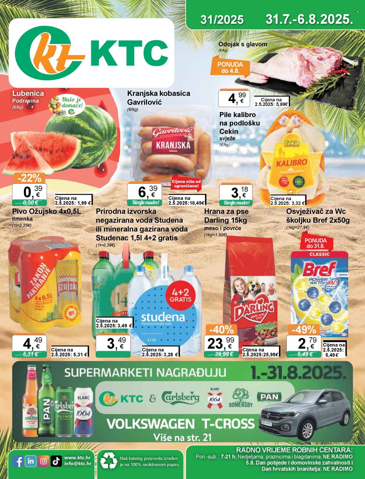 KTC katalog - 31.07.2025. - 06.08.2025. Stranica 1