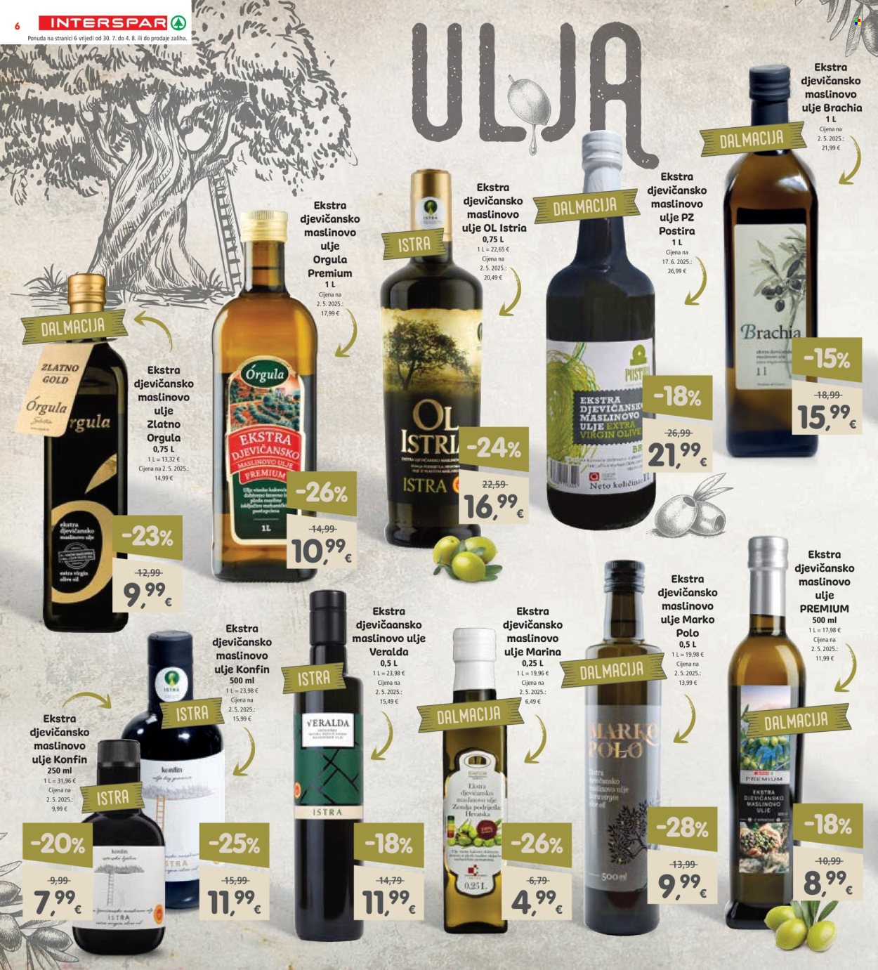 INTERSPAR katalog - 30.07.2025. - 04.08.2025. Stranica 6