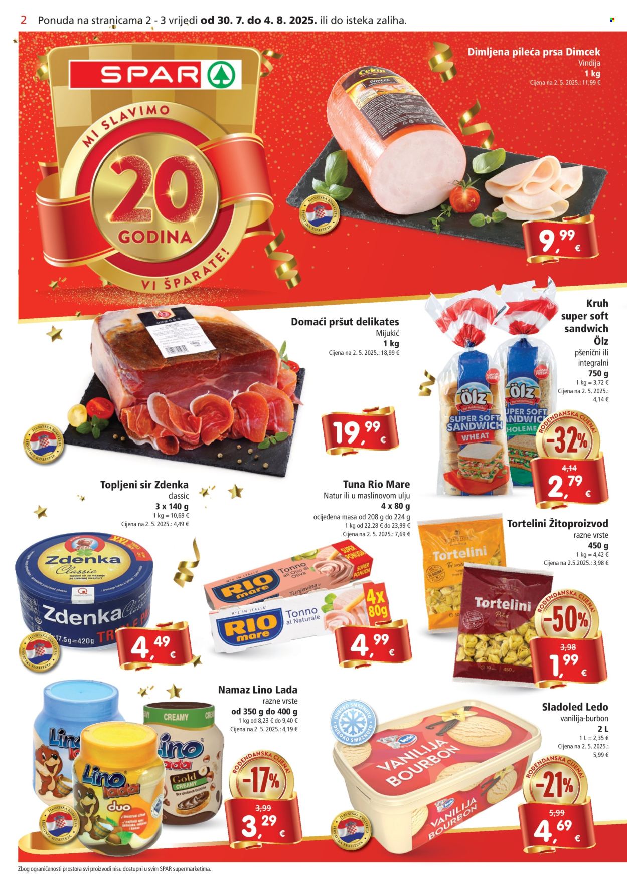 SPAR katalog - 30.07.2025. - 04.08.2025. Stranica 2