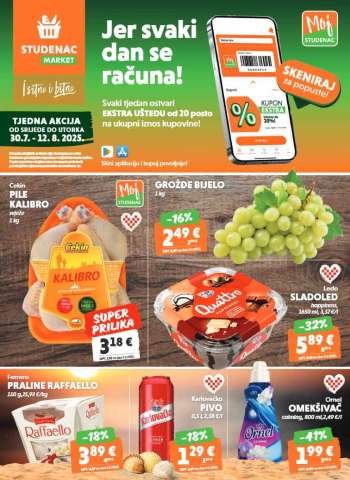 Studenac katalog - 30.07.2025. - 12.08.2025.