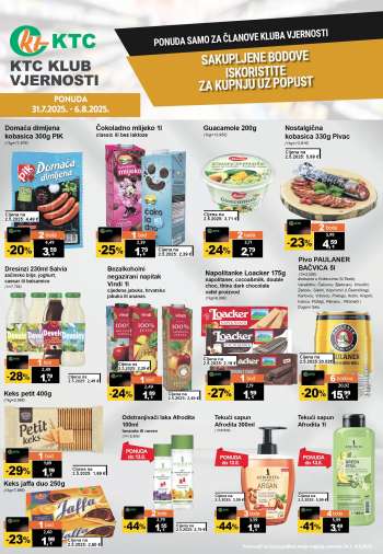 KTC katalog - 31.07.2025. - 06.08.2025.