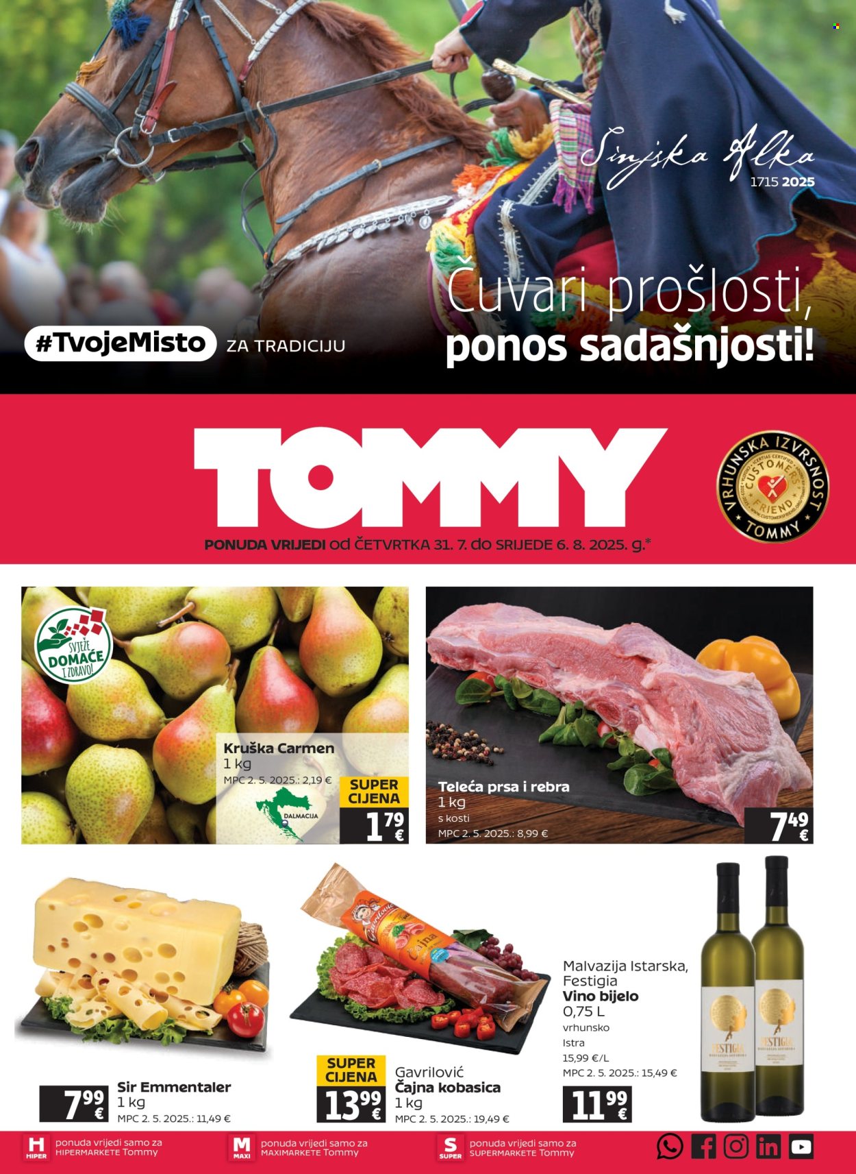 Tommy katalog - 31.07.2025. - 06.08.2025. Stranica 1