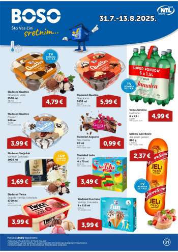 Boso katalog - 31.07.2025. - 13.08.2025.