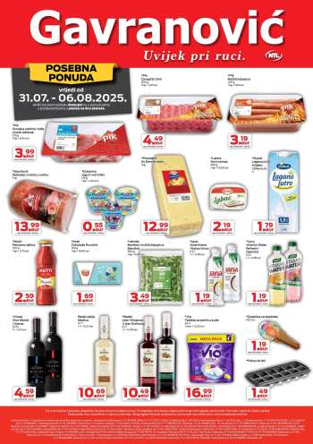 Gavranović katalog - 31.07.2025. - 06.08.2025.