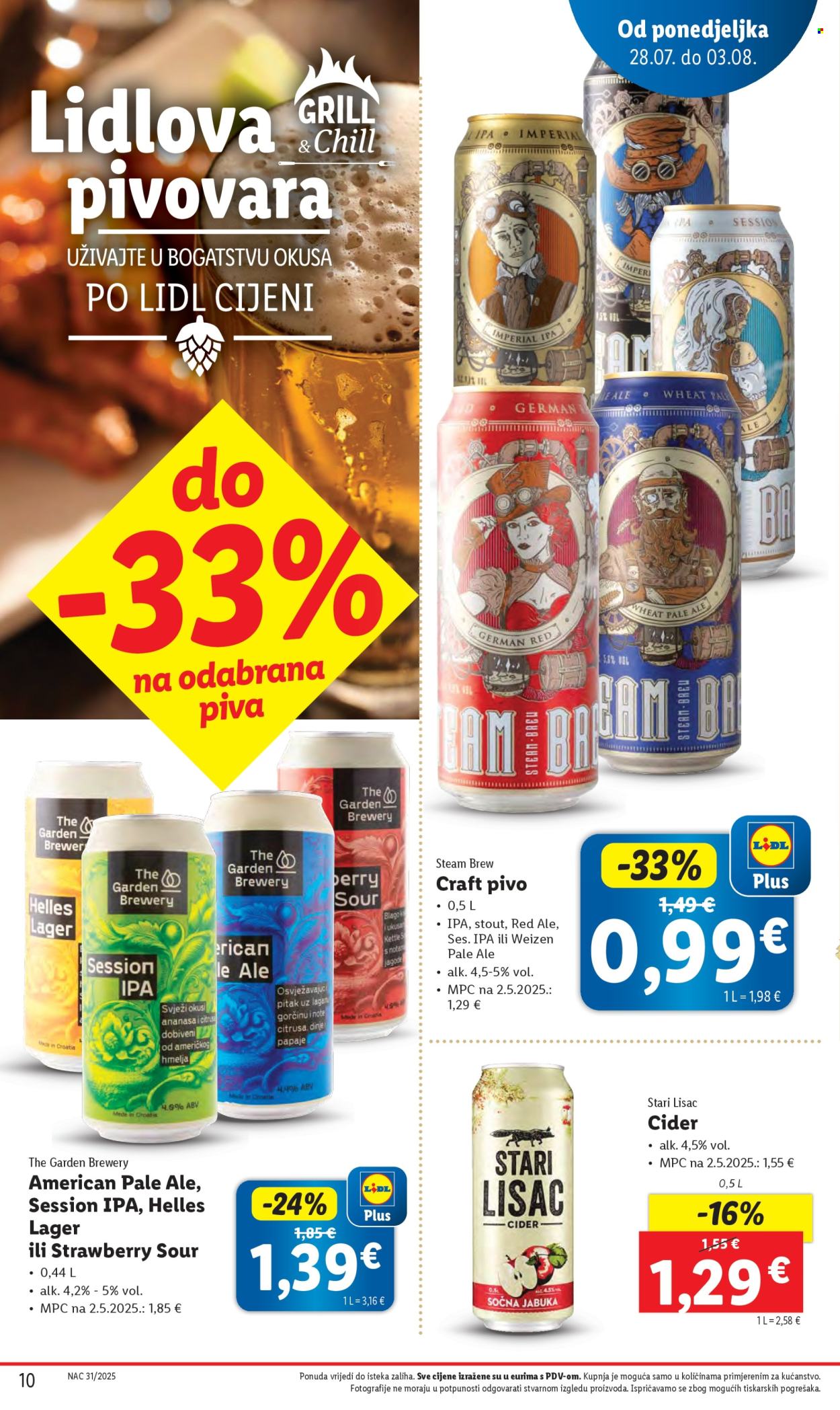 Lidl katalog - 28.07.2025. - 03.08.2025. Stranica 10