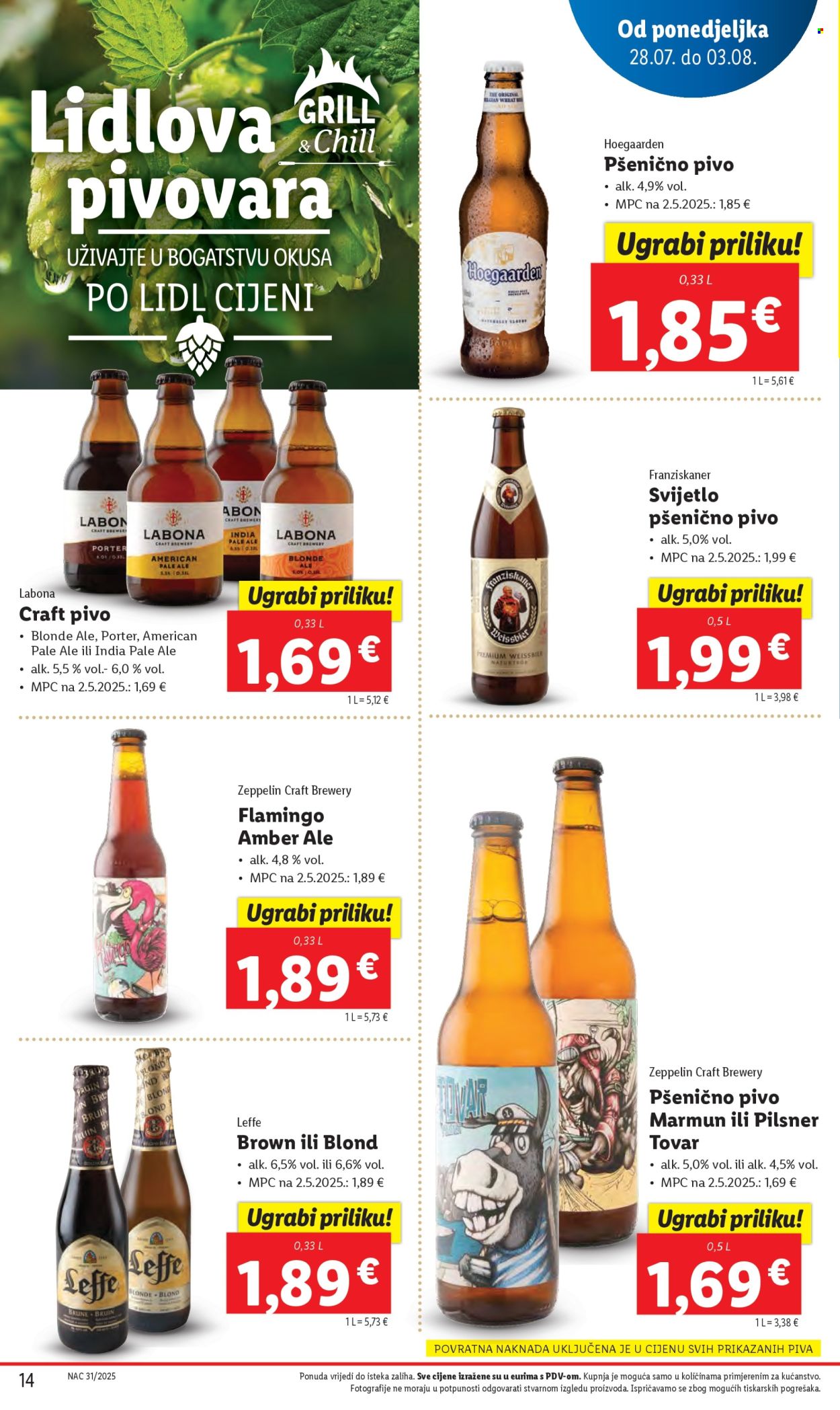 Lidl katalog - 28.07.2025. - 03.08.2025. Stranica 14