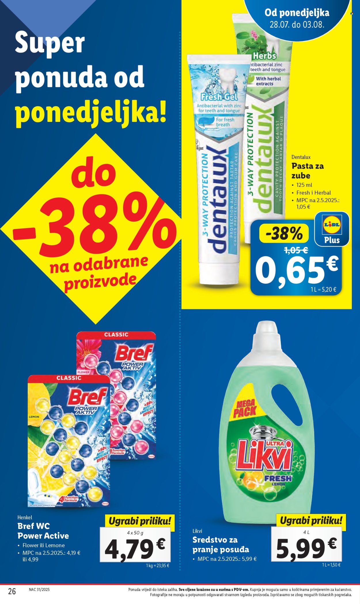 Lidl katalog - 28.07.2025. - 03.08.2025. Stranica 26