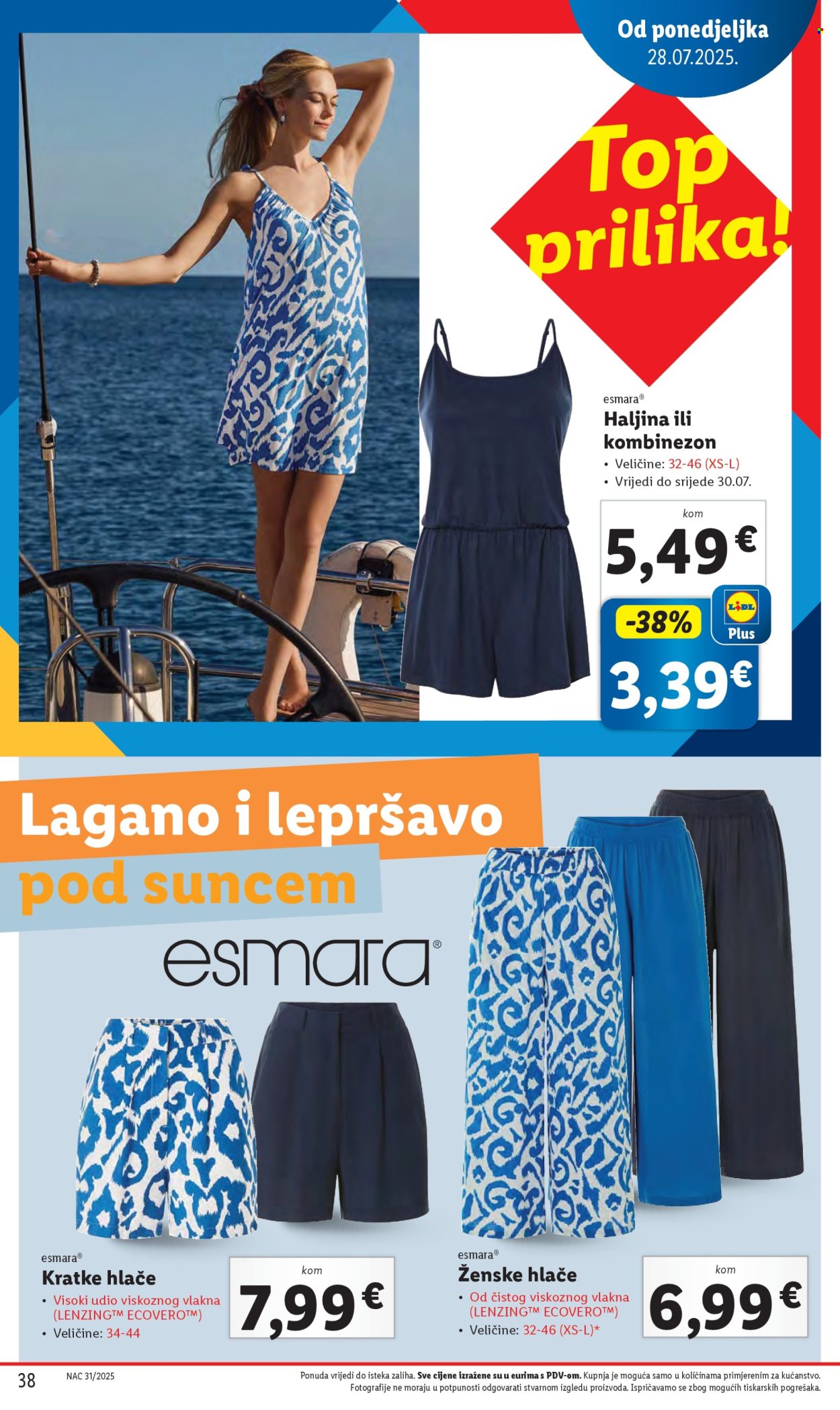 Lidl katalog - 28.07.2025. - 03.08.2025. Stranica 38