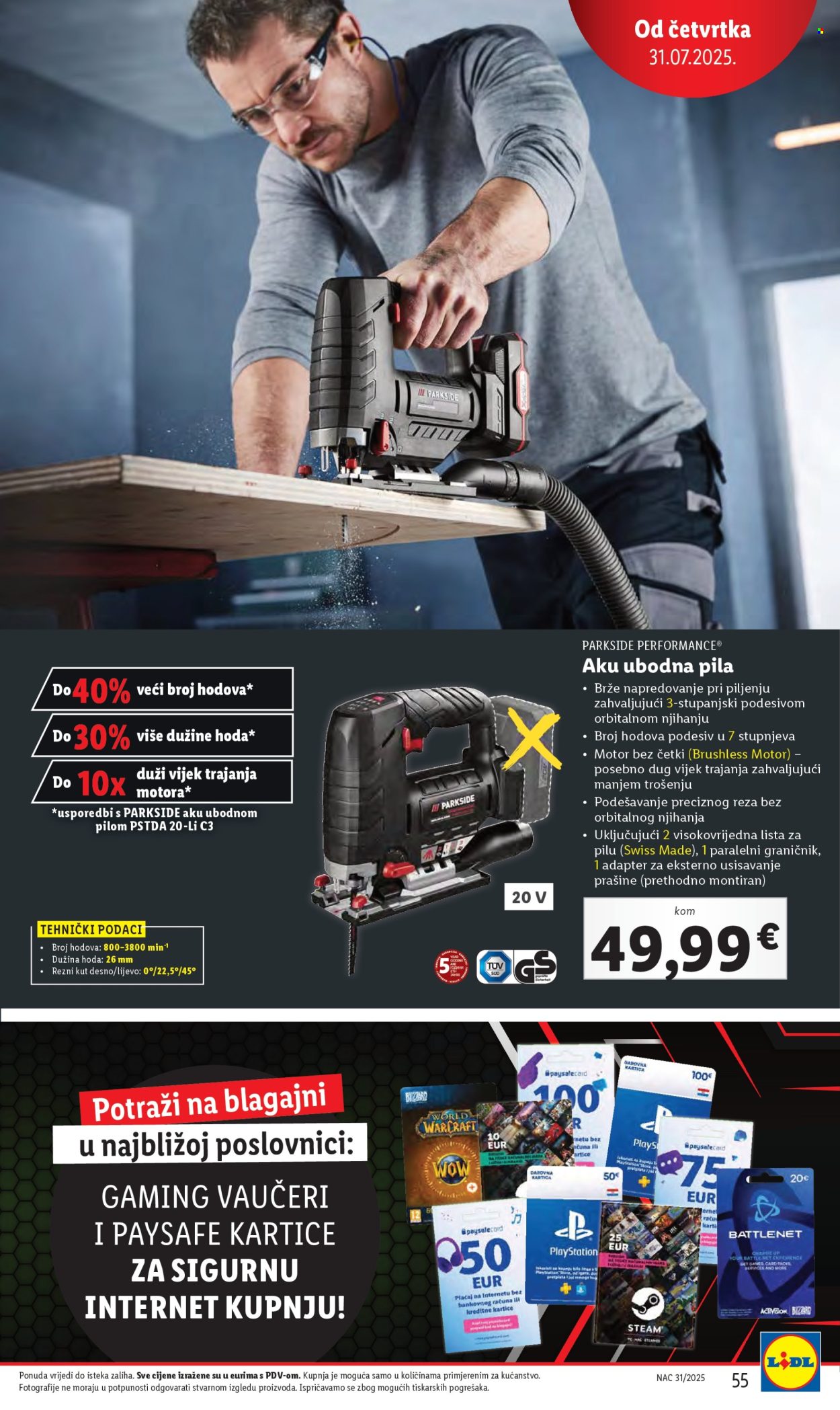 Lidl katalog - 28.07.2025. - 03.08.2025. Stranica 55