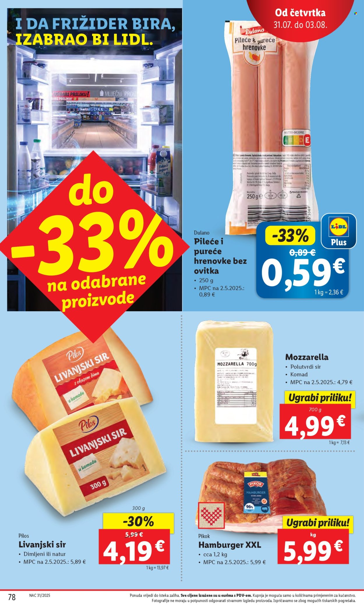 Lidl katalog - 28.07.2025. - 03.08.2025. Stranica 78