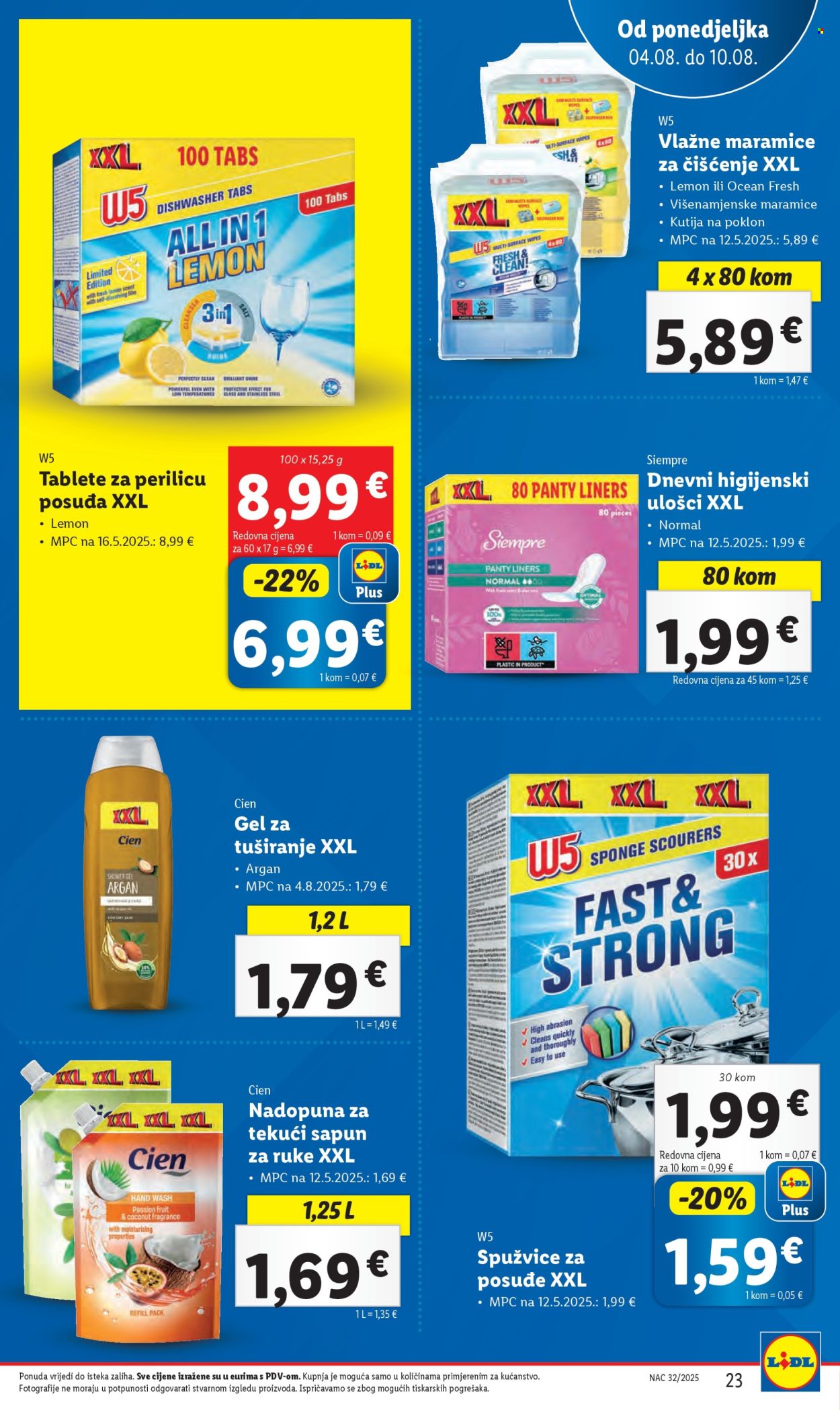 Lidl katalog - 04.08.2025. - 10.08.2025. Stranica 23