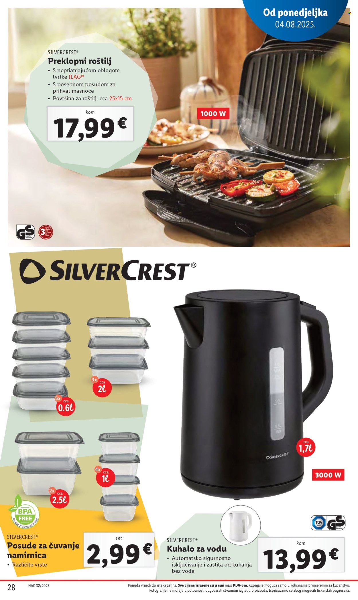 Lidl katalog - 04.08.2025. - 10.08.2025. Stranica 28