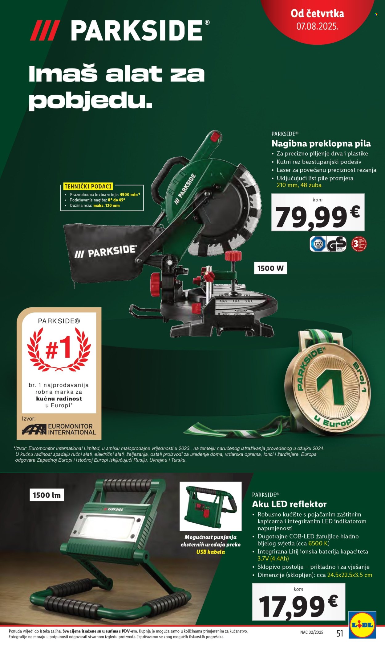 Lidl katalog - 04.08.2025. - 10.08.2025. Stranica 51
