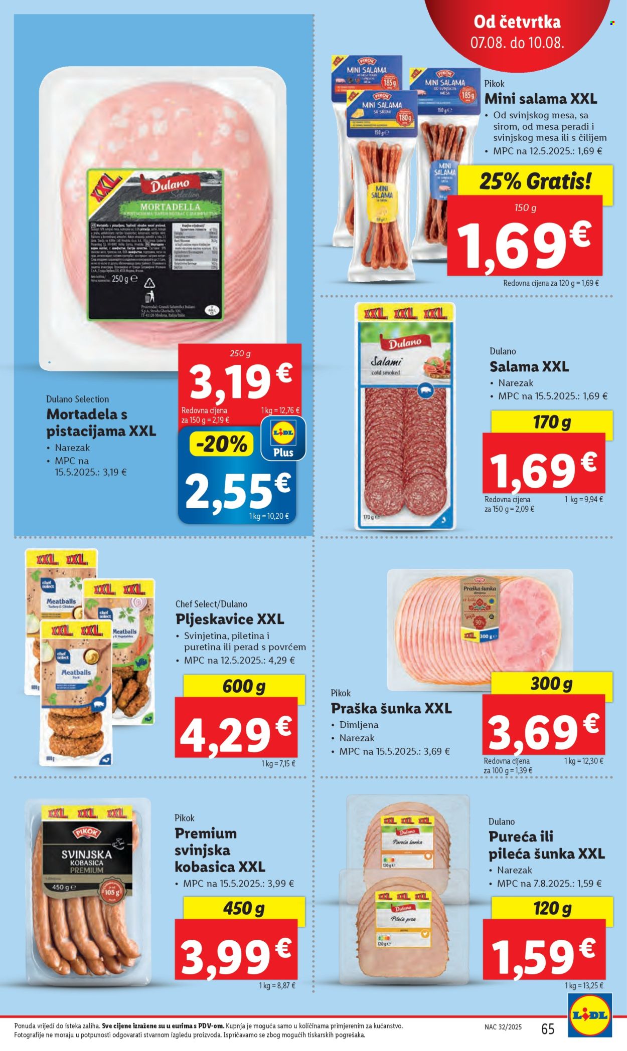 Lidl katalog - 04.08.2025. - 10.08.2025. Stranica 65