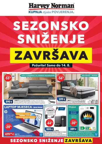 Harvey Norman katalog - 31.07.2025. - 14.08.2025.