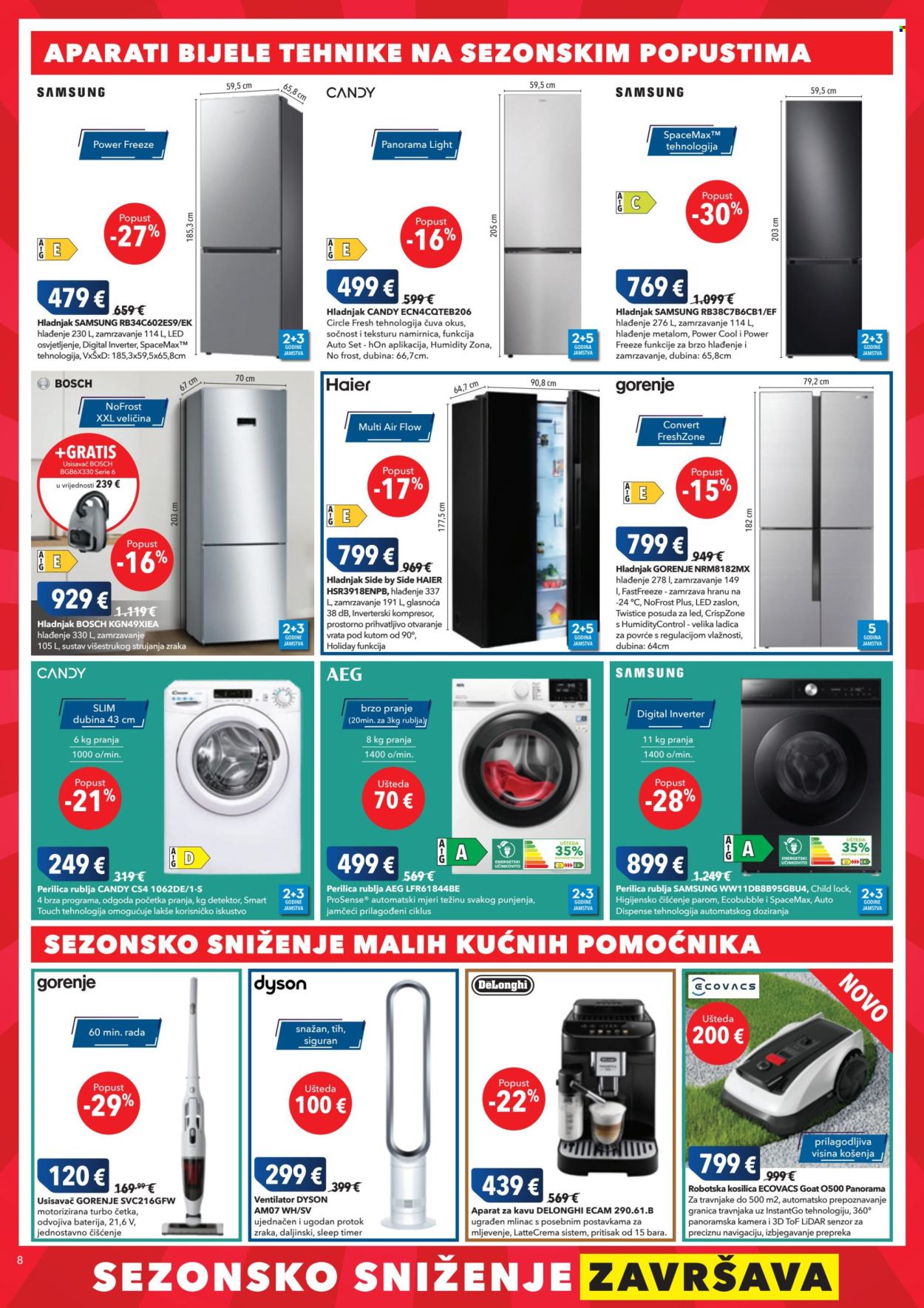 Harvey Norman katalog - 31.07.2025. - 14.08.2025. Stranica 8