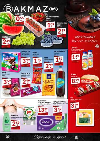 Bakmaz katalog - 31.07.2025. - 03.08.2025.