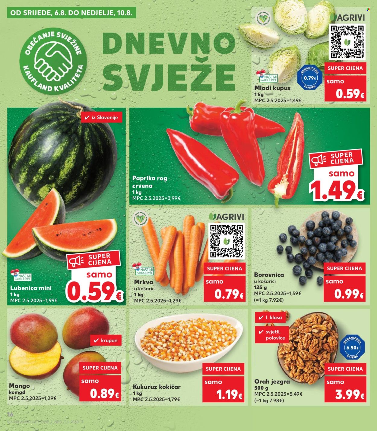 Kaufland katalog - 06.08.2025. - 12.08.2025. Stranica 16