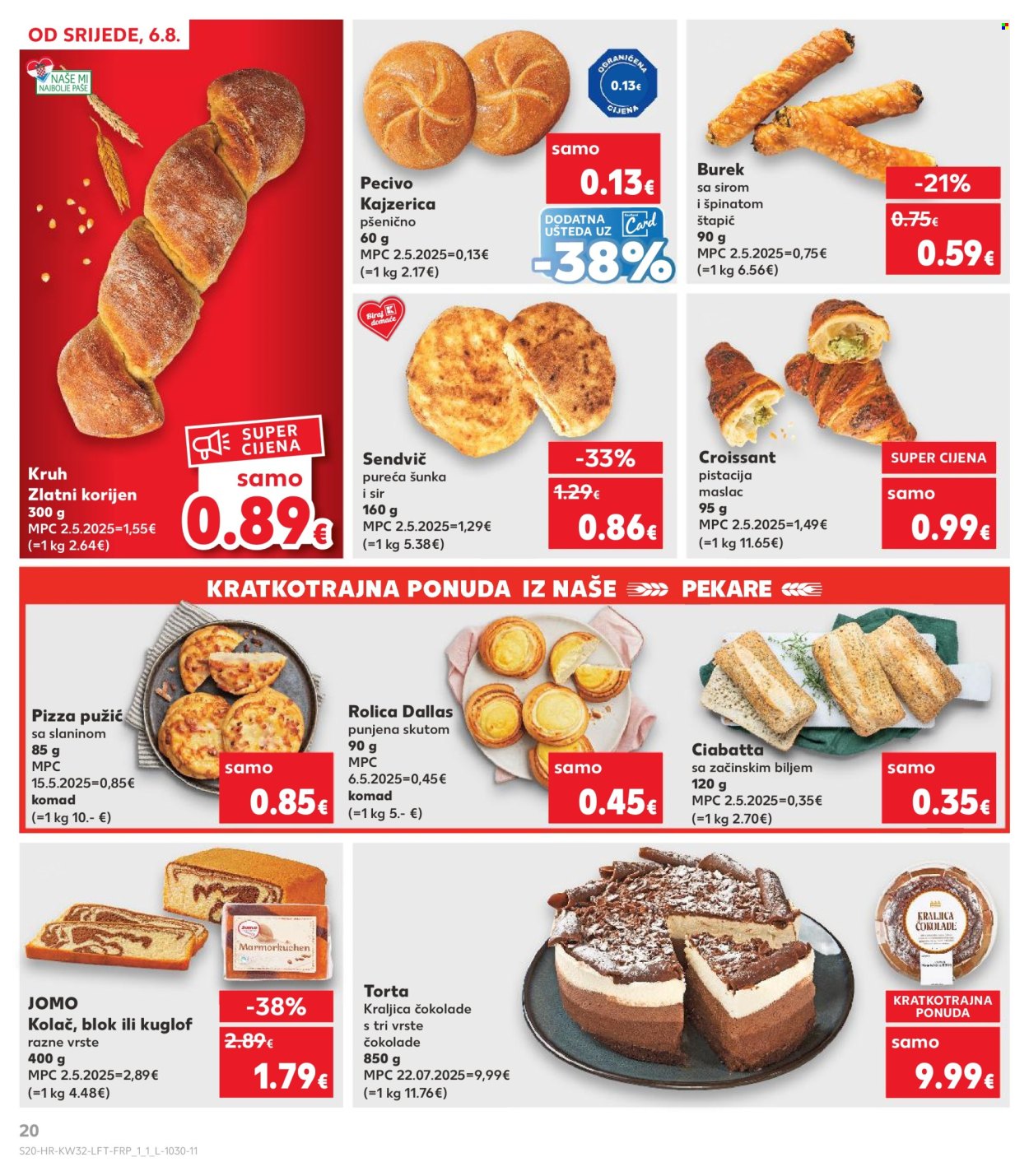 Kaufland katalog - 06.08.2025. - 12.08.2025. Stranica 20