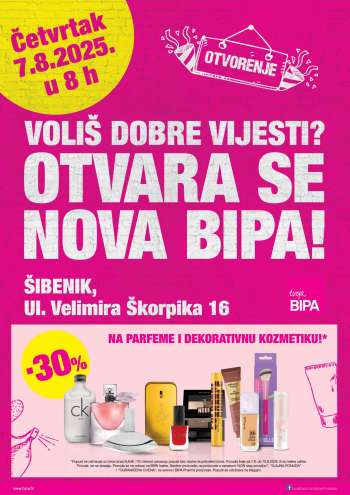 Bipa katalog - 07.08.2025. - 10.08.2025.