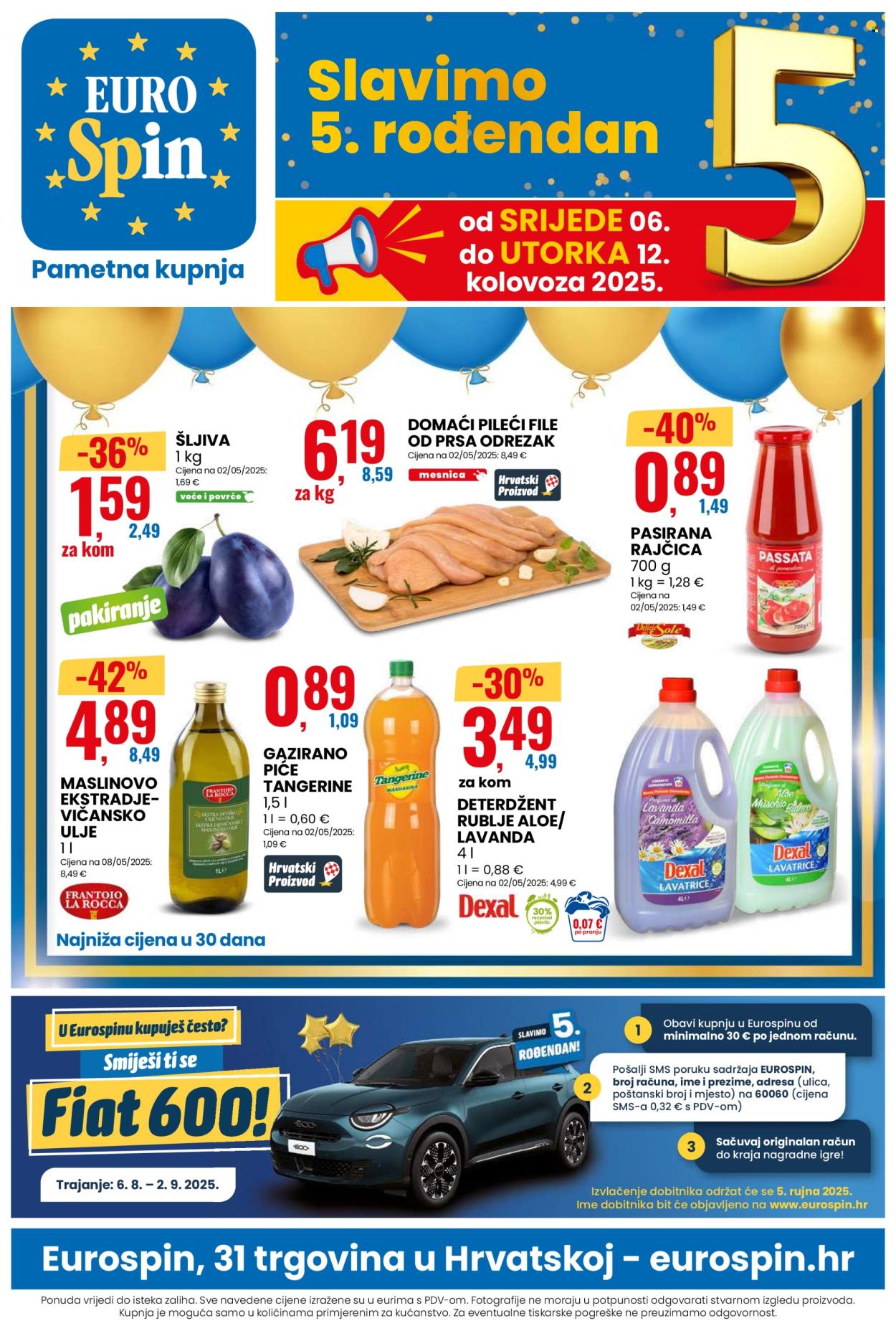 Eurospin katalog - 06.08.2025. - 12.08.2025. Stranica 1