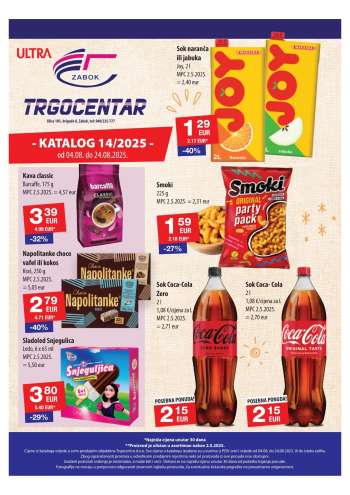 Trgocentar katalog - 04.08.2025. - 24.08.2025.