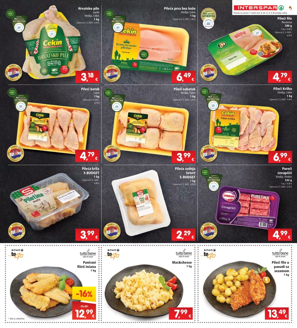 INTERSPAR katalog - 06.08.2025. - 12.08.2025. Stranica 7