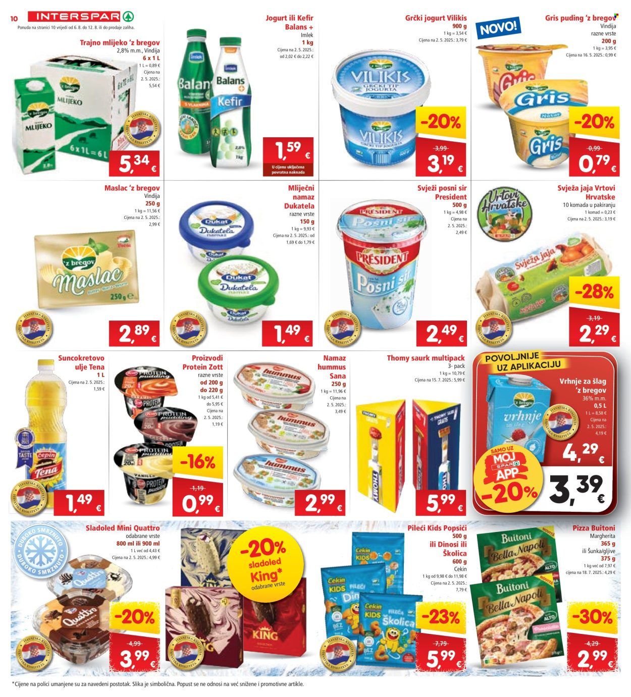 INTERSPAR katalog - 06.08.2025. - 12.08.2025. Stranica 10