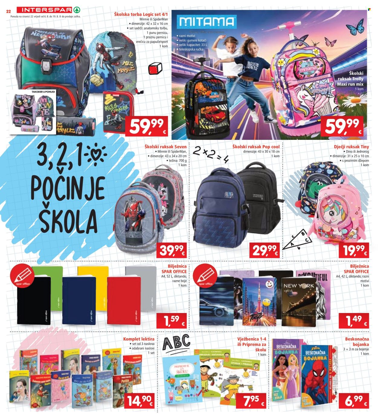 INTERSPAR katalog - 06.08.2025. - 12.08.2025. Stranica 22