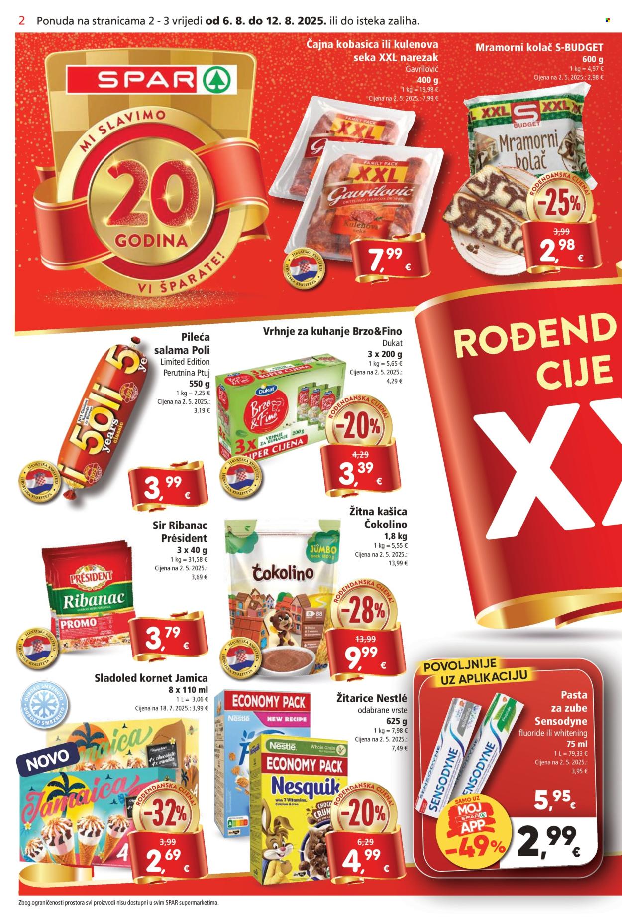 SPAR katalog - 06.08.2025. - 12.08.2025. Stranica 2