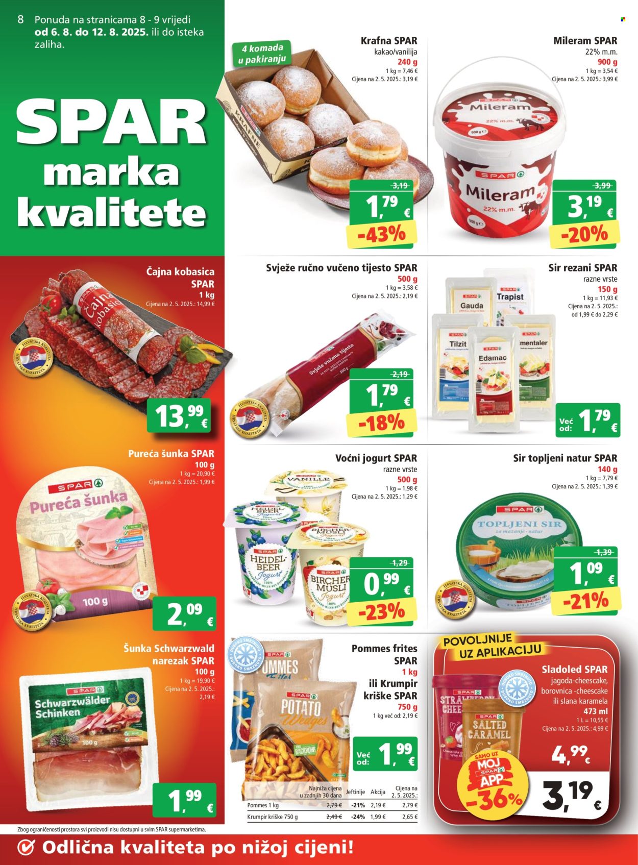 SPAR katalog - 06.08.2025. - 12.08.2025. Stranica 8