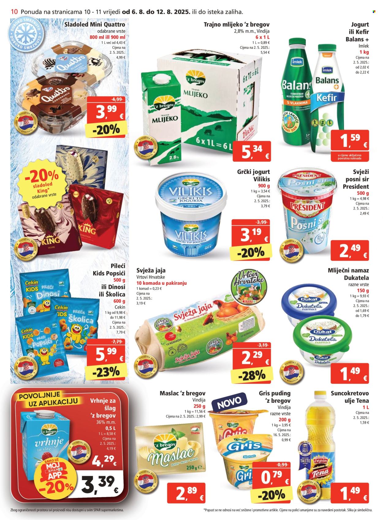 SPAR katalog - 06.08.2025. - 12.08.2025. Stranica 10
