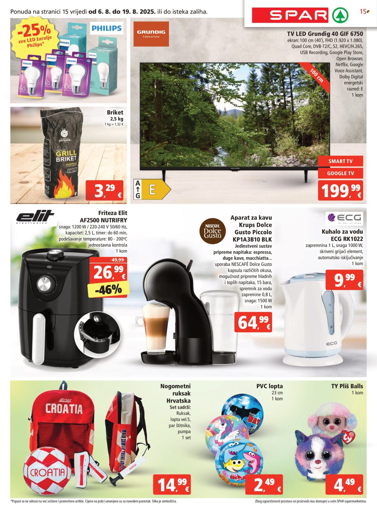 SPAR katalog - 06.08.2025. - 12.08.2025. Stranica 15