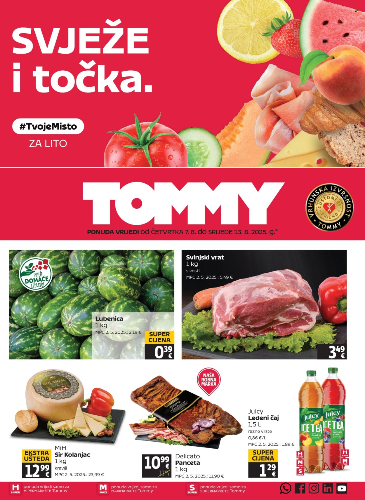 Tommy katalog - 07.08.2025. - 13.08.2025. Stranica 1