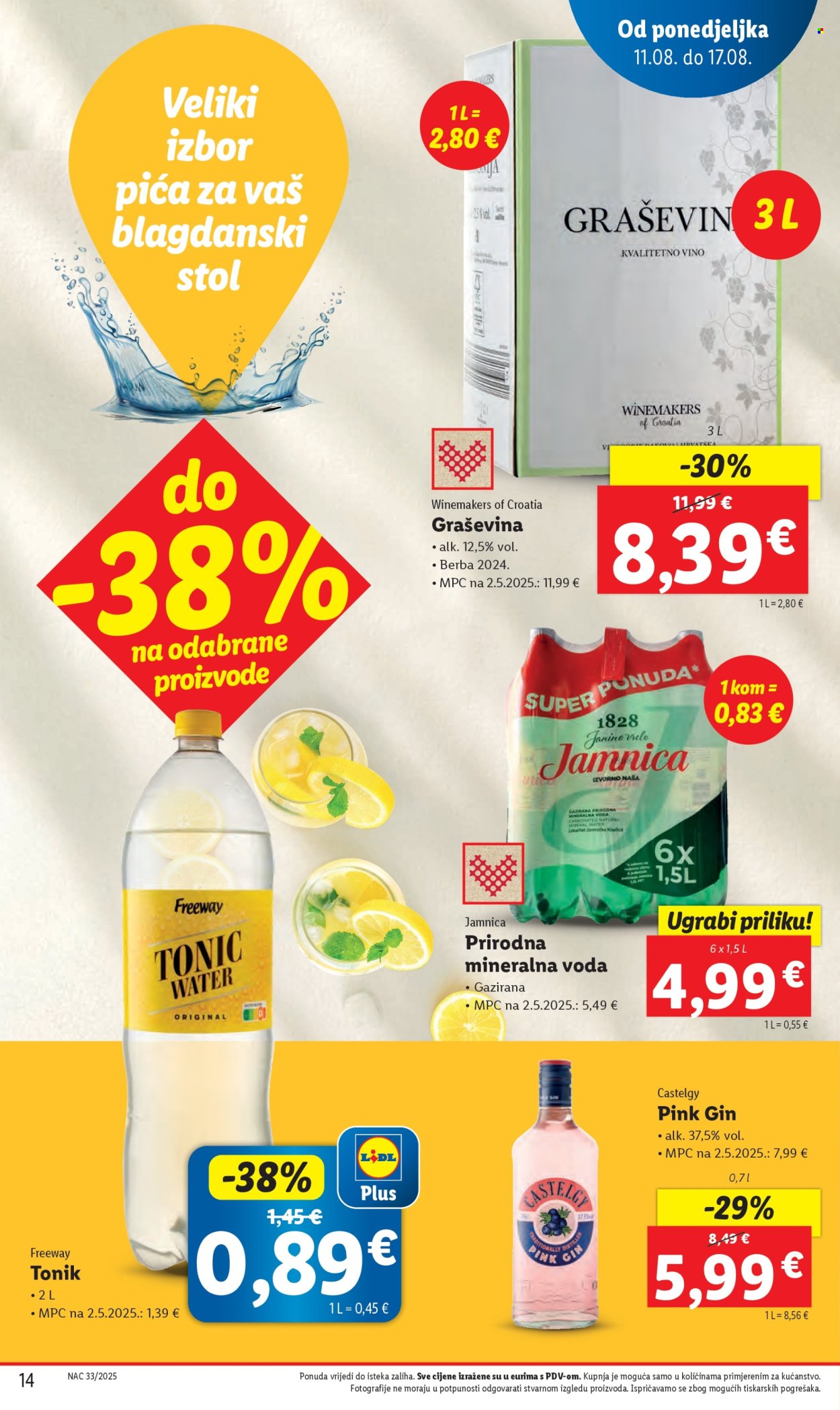 Lidl katalog - 11.08.2025. - 17.08.2025. Stranica 14