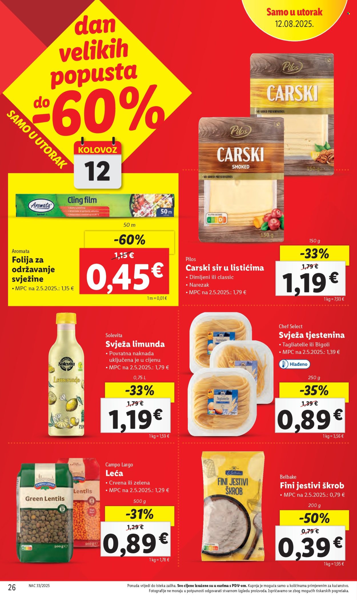 Lidl katalog - 11.08.2025. - 17.08.2025. Stranica 26