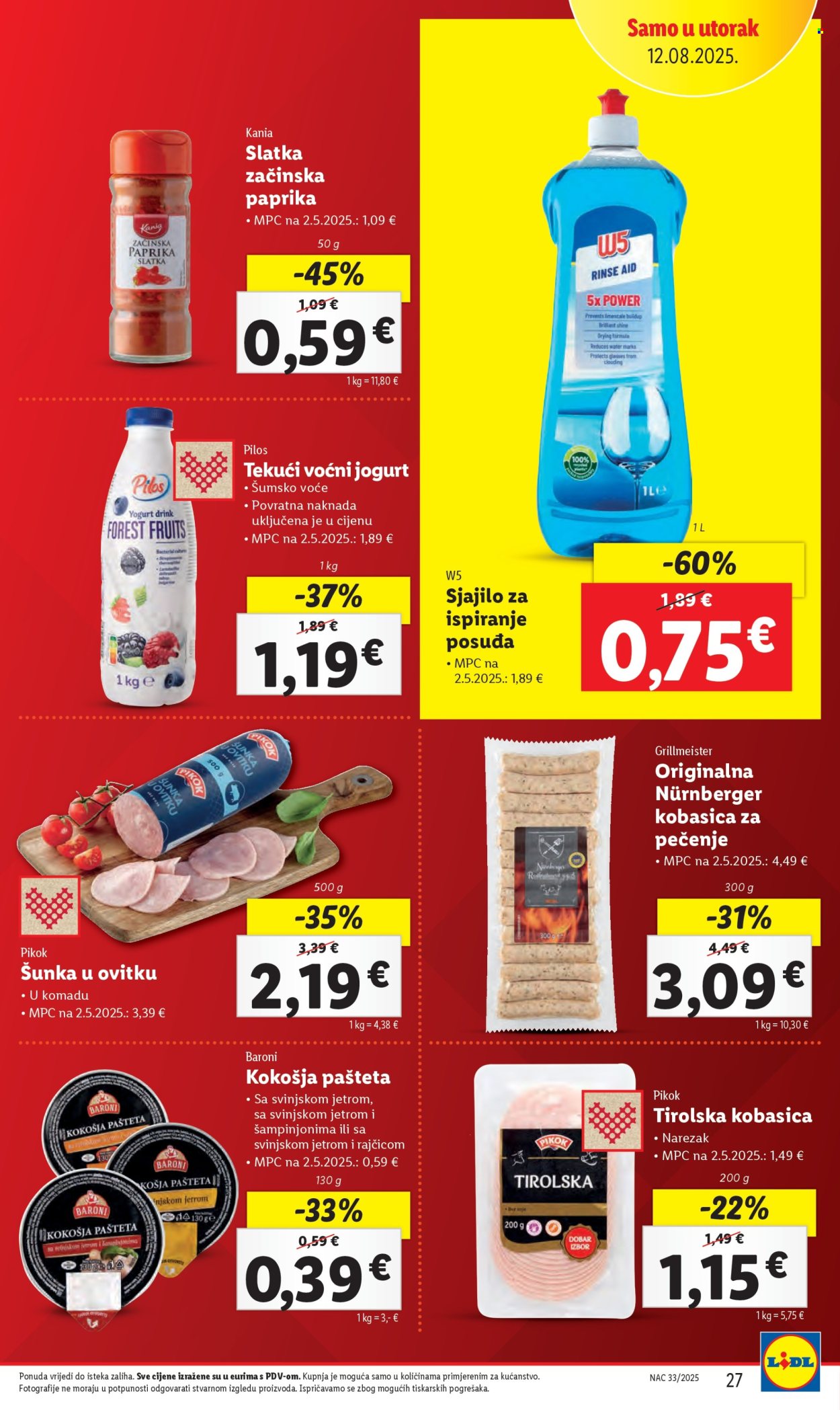 Lidl katalog - 11.08.2025. - 17.08.2025. Stranica 27