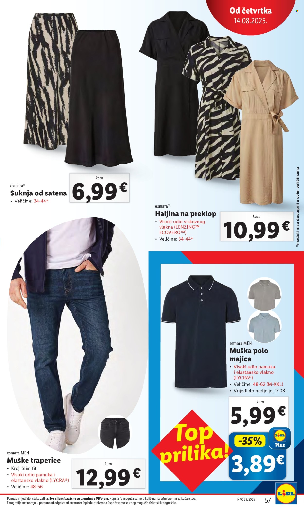Lidl katalog - 11.08.2025. - 17.08.2025. Stranica 57