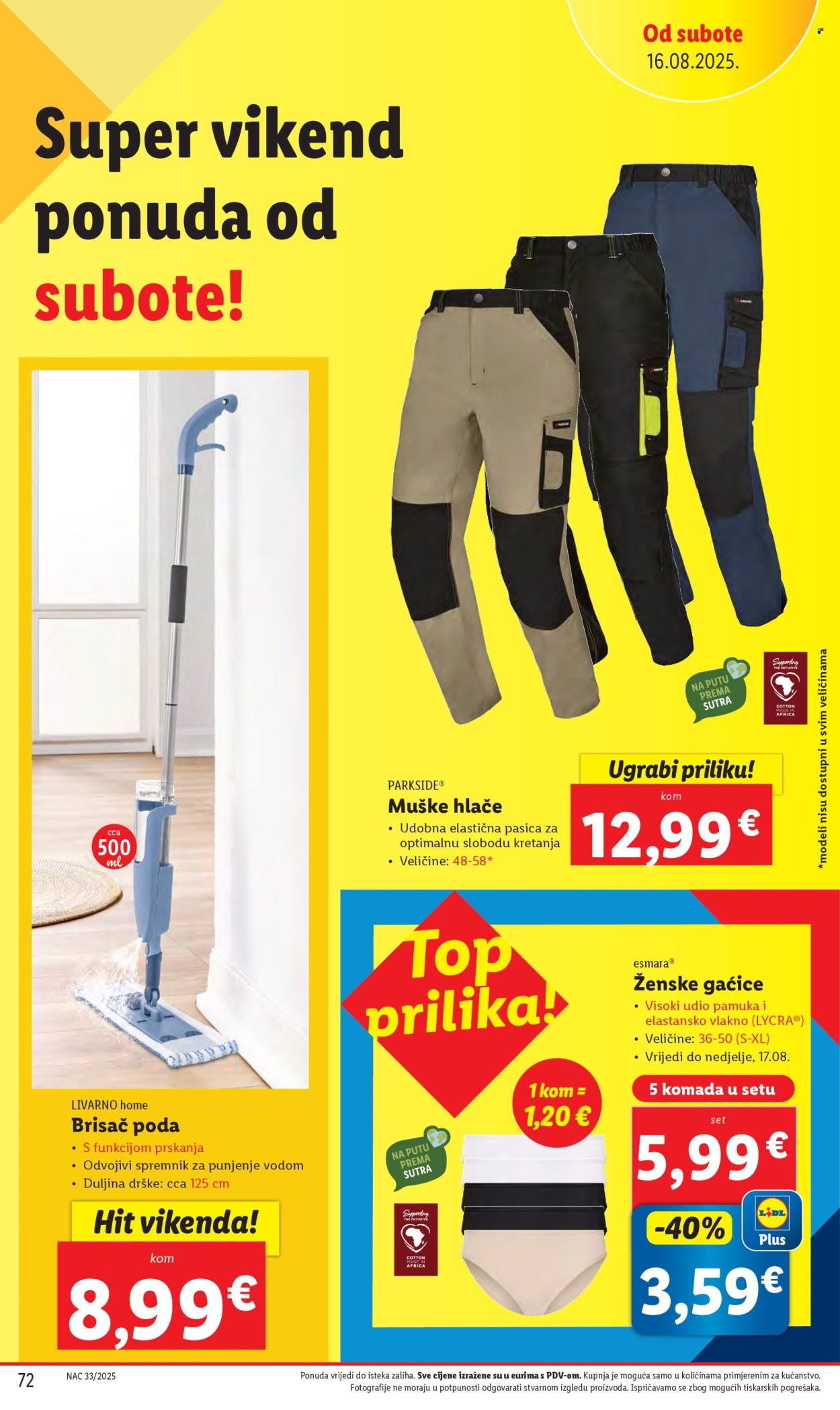Lidl katalog - 11.08.2025. - 17.08.2025. Stranica 72