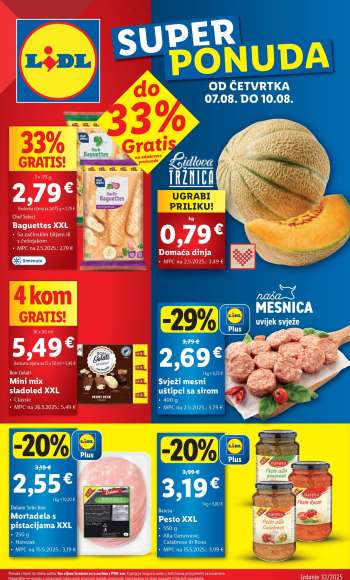 Lidl katalog - 07.08.2025. - 10.08.2025.