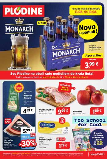Plodine katalog - 13.08.2025. - 19.08.2025.