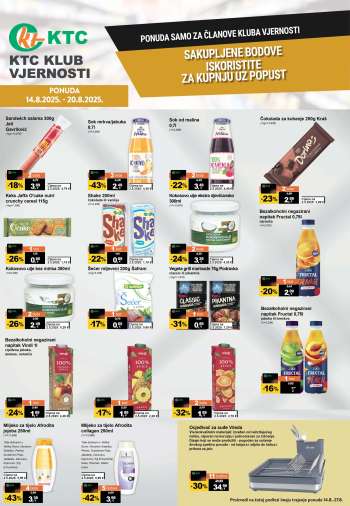 KTC katalog - 14.08.2025. - 20.08.2025.