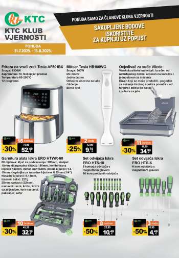 KTC katalog - 31.07.2025. - 13.08.2025.